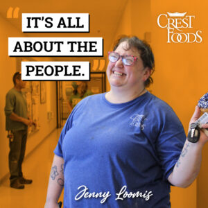 "It's all about the people." - Jenny Loomis